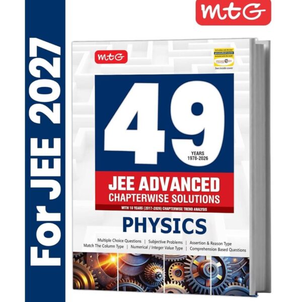 MTG 49 Years (2026-1978) JEE Advanced PYQ Physics For 2027 Exam | Chapter-wise Solved Papers