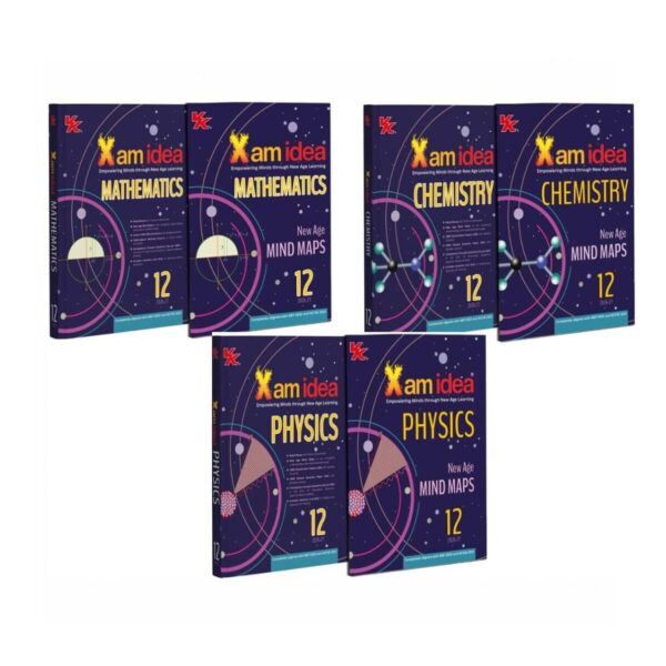 Xam Idea Class 12 | Question Bank | PCM Combo (Physics, Chemistry, Maths) | For 2026-27