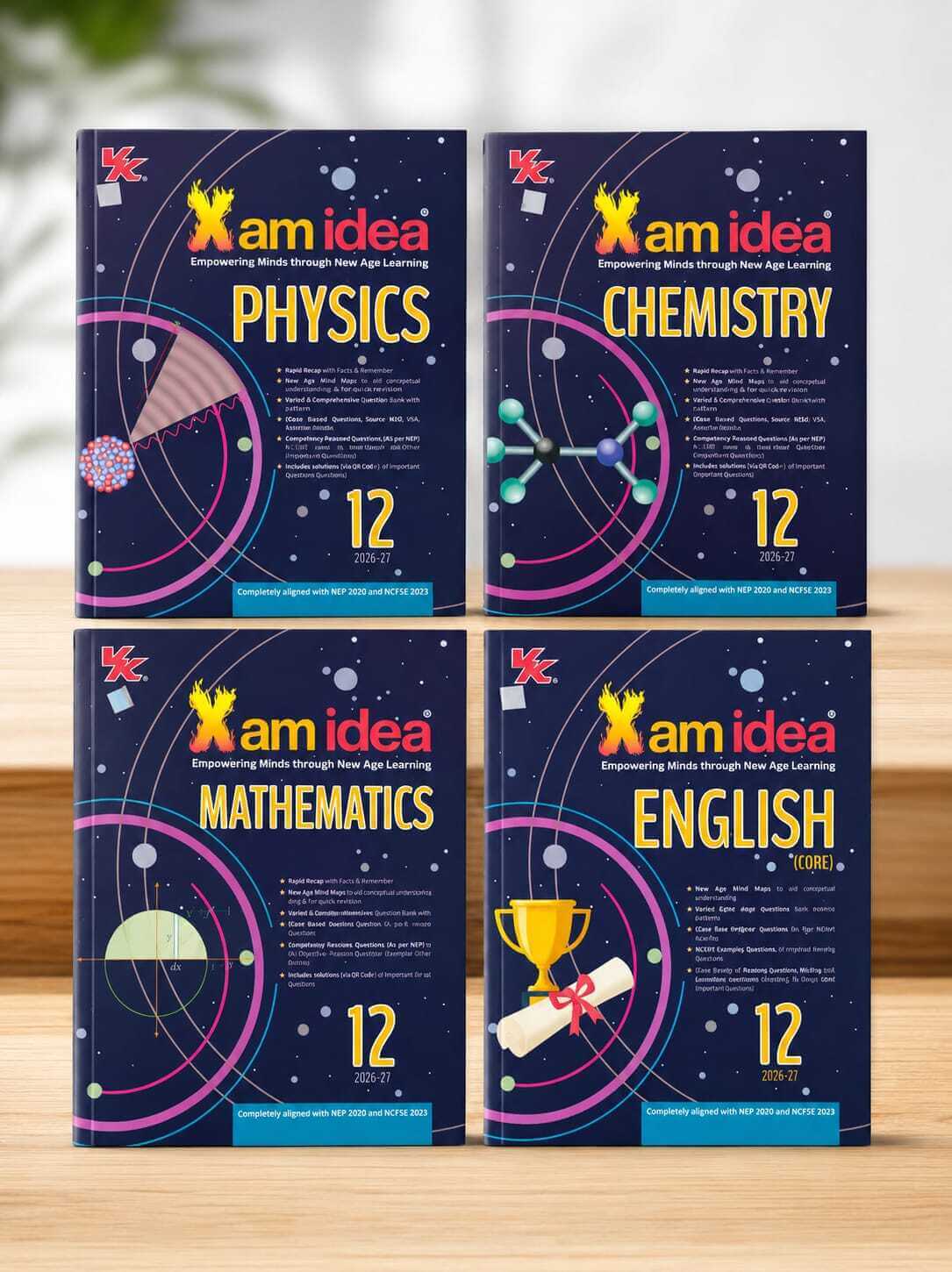 WhatsApp Image 2026-07-19 at 5.22.39 PM (1) (1) Xam Idea Class 12 | Question Bank | PCBE SET of 4 Books | Physics | Chemistry | Maths | English | For 2026-27 - Image 1